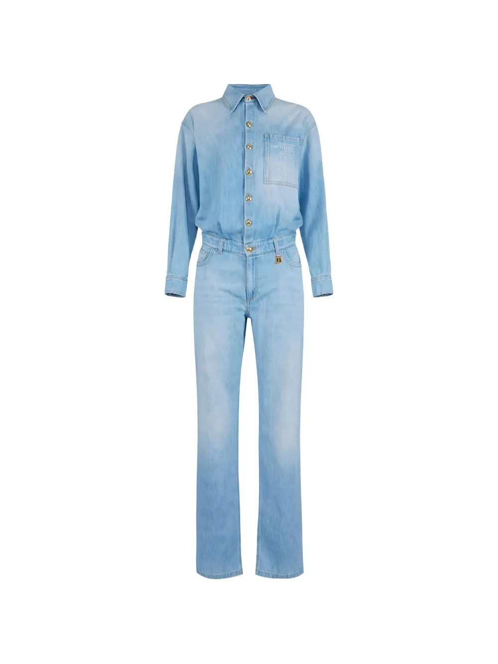 Geknöpfter Jumpsuit
