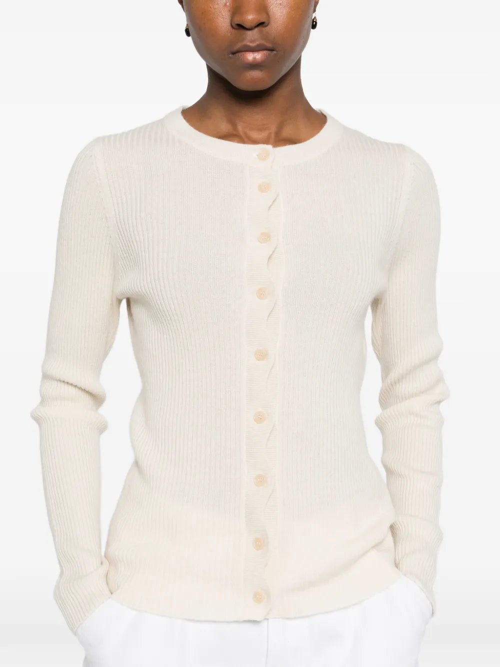 Gerippter Cardigan