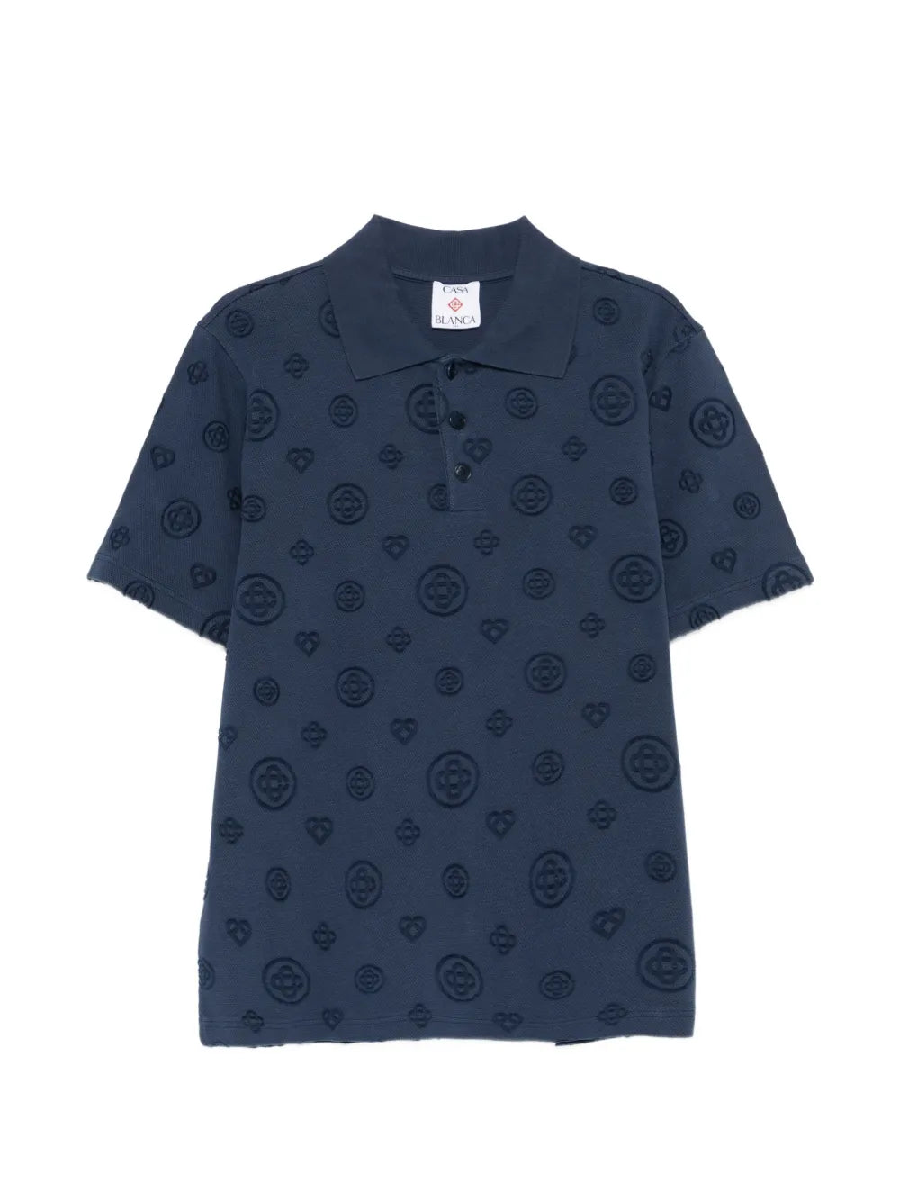 Polo shirt with monogram