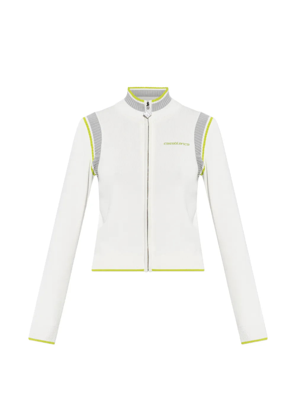 Cardigan with zipper