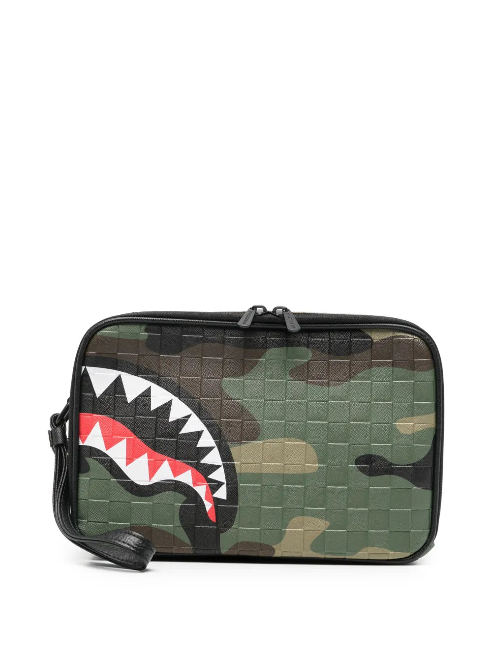 Toiletry bag with camouflage pattern