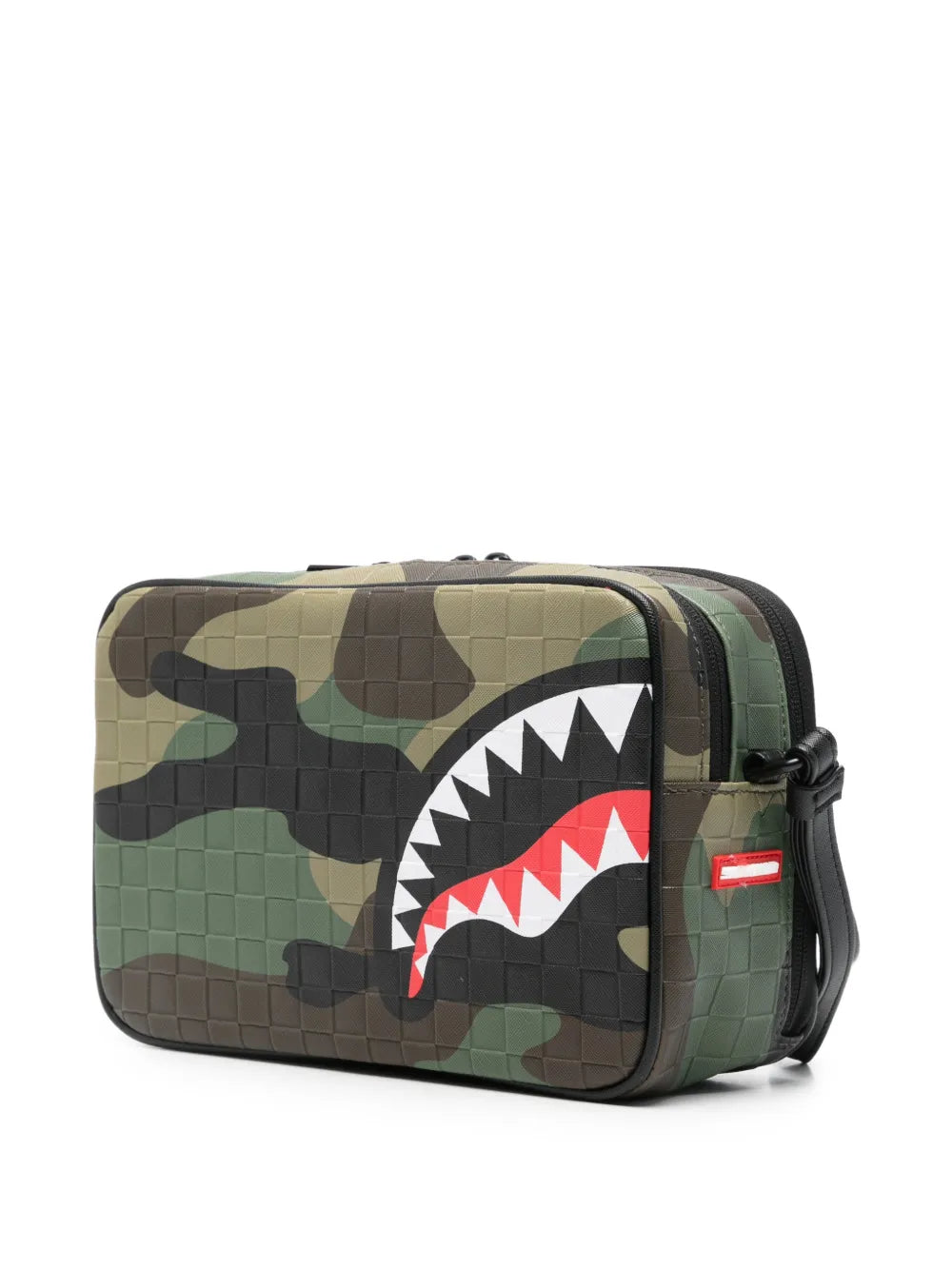 Toiletry bag with camouflage pattern