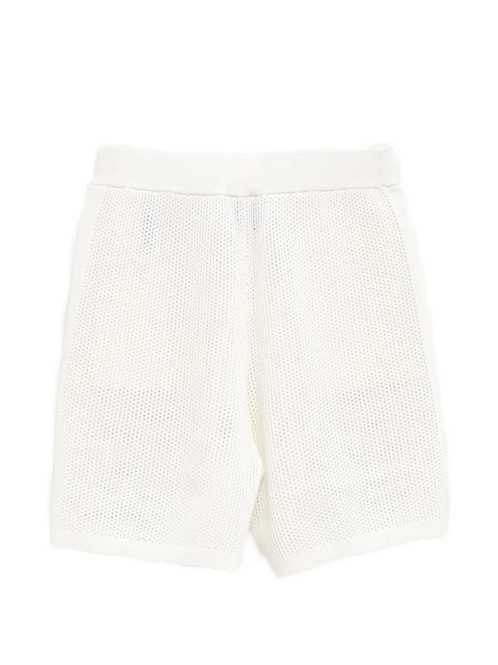 Mesh shorts with logo