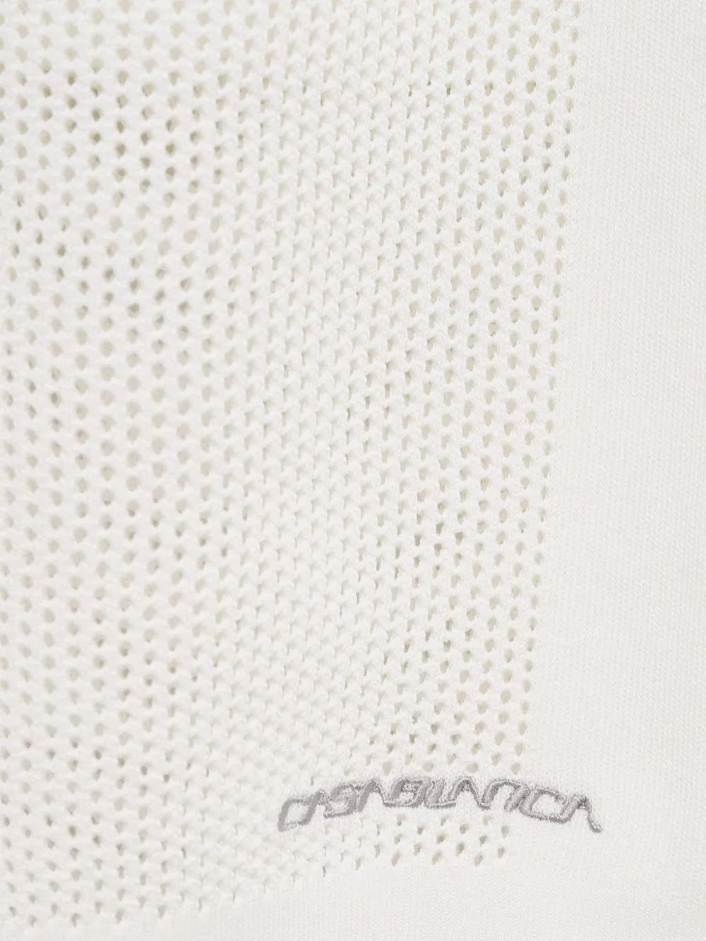 Mesh shorts with logo
