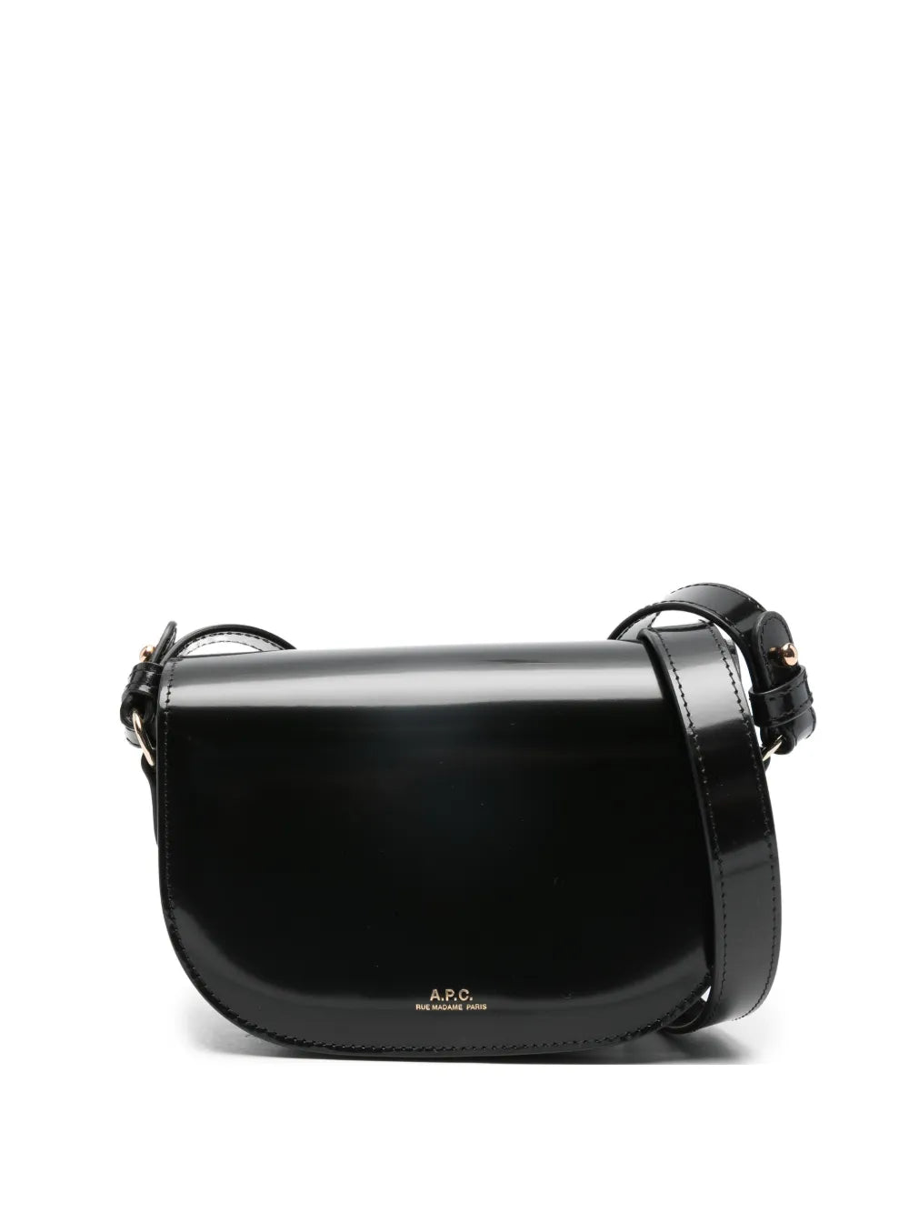 Leather shoulder bag