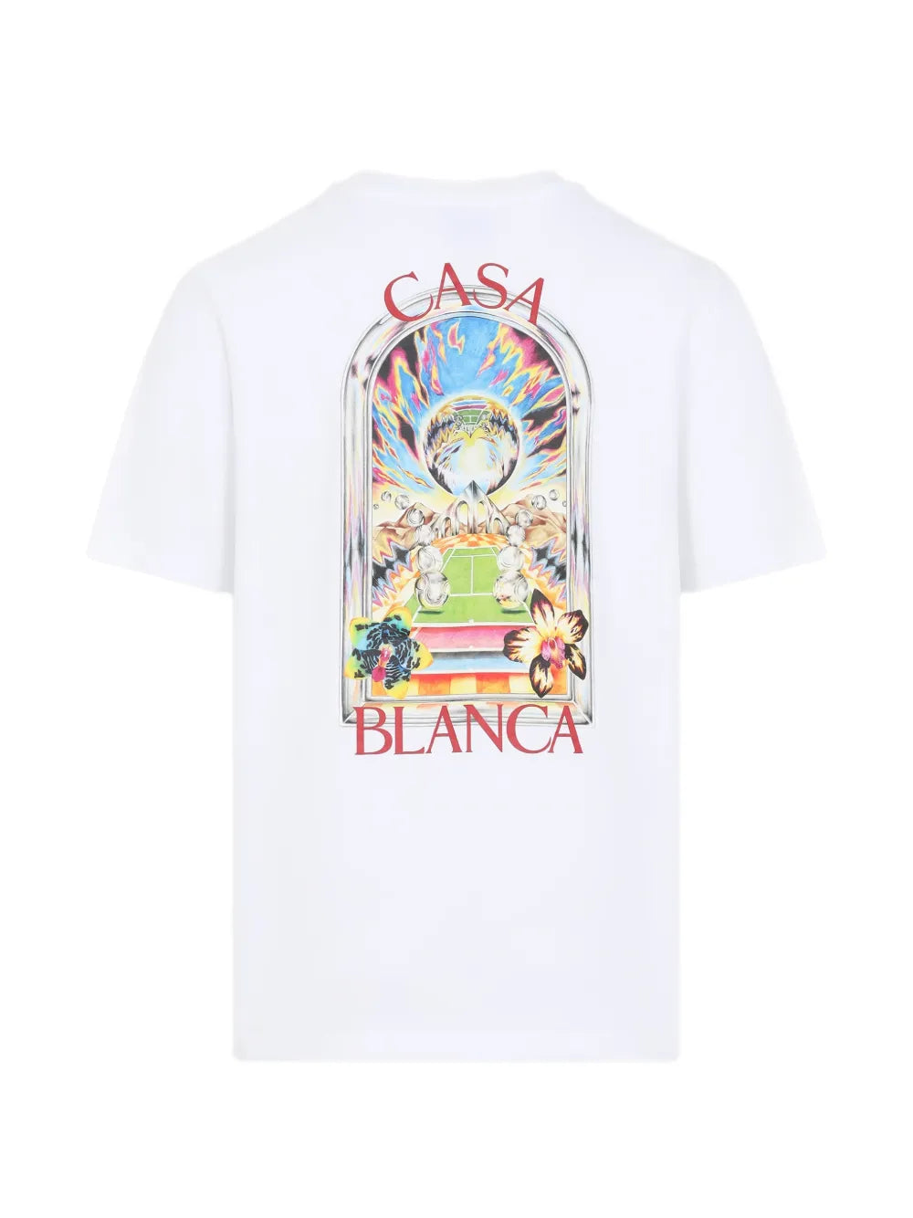 Tennis Landscape T-shirt with print