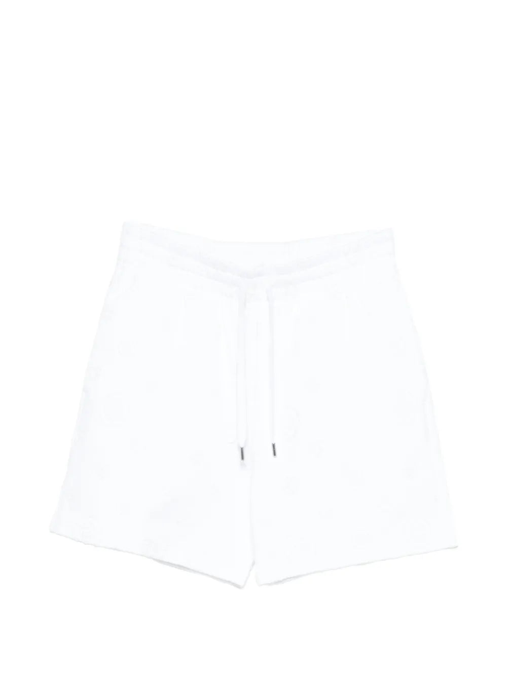 Shorts with Monogram Appliqué