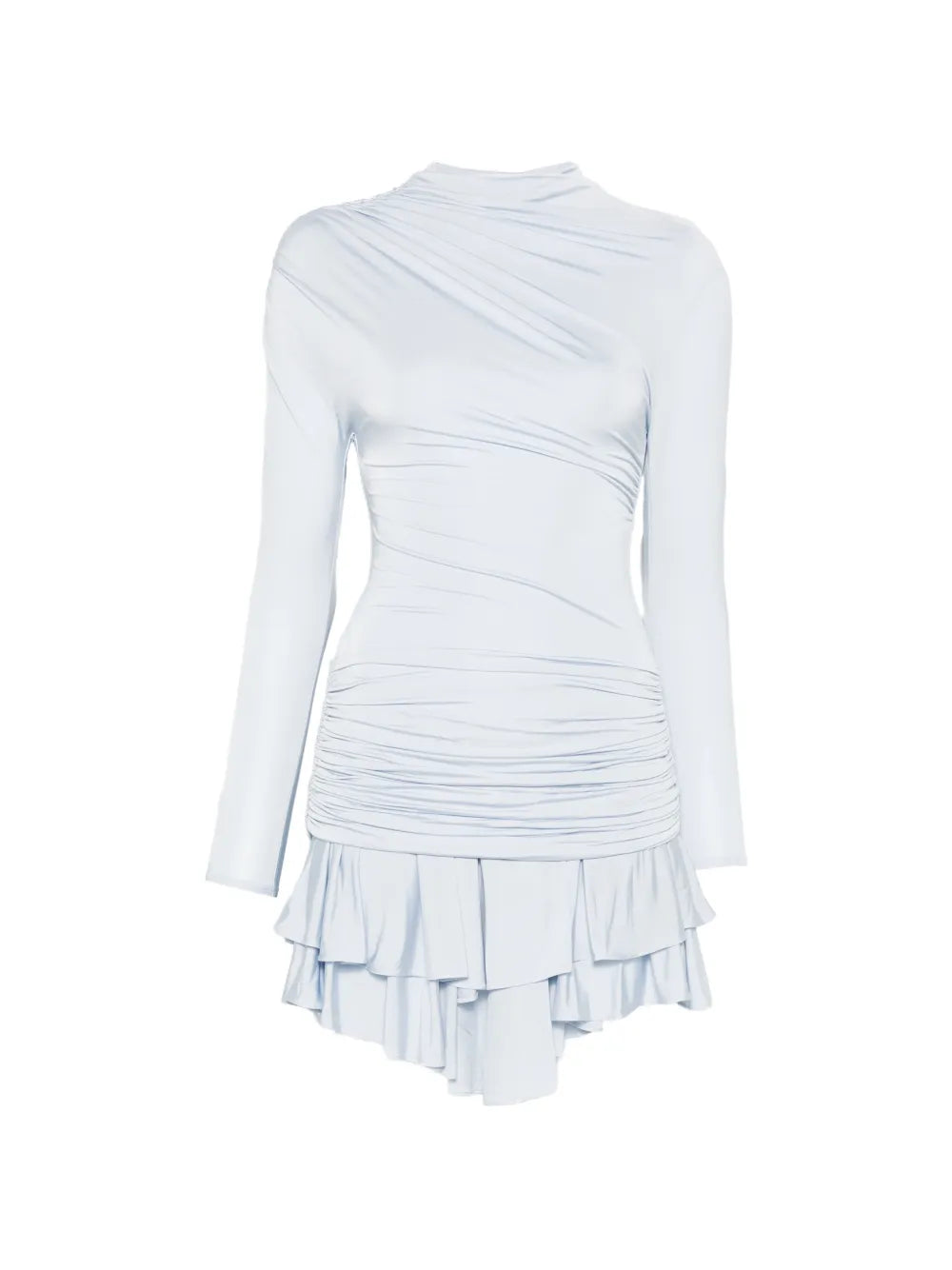 Mini Dress with Ruffles