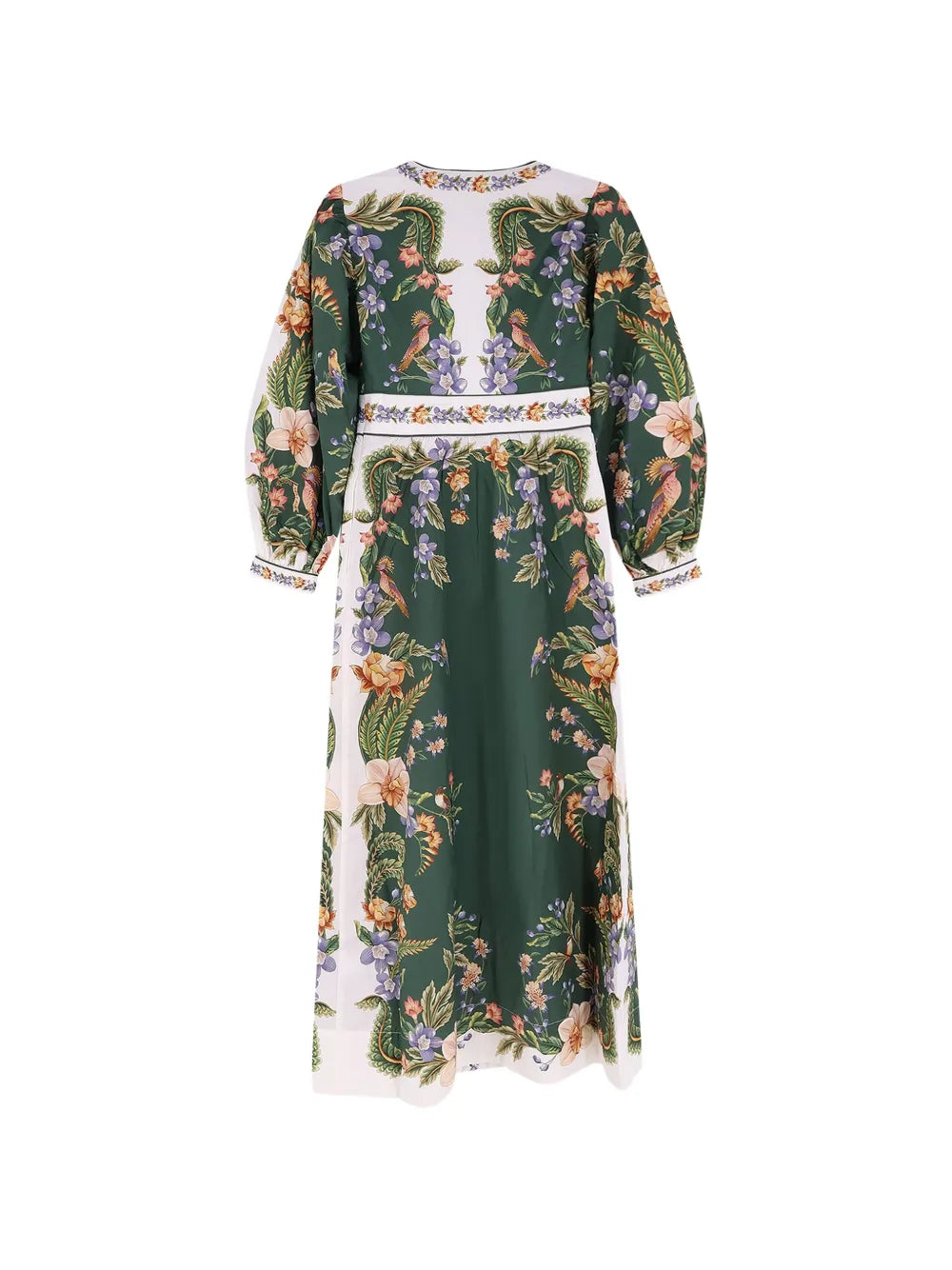 Dress with V-neckline
