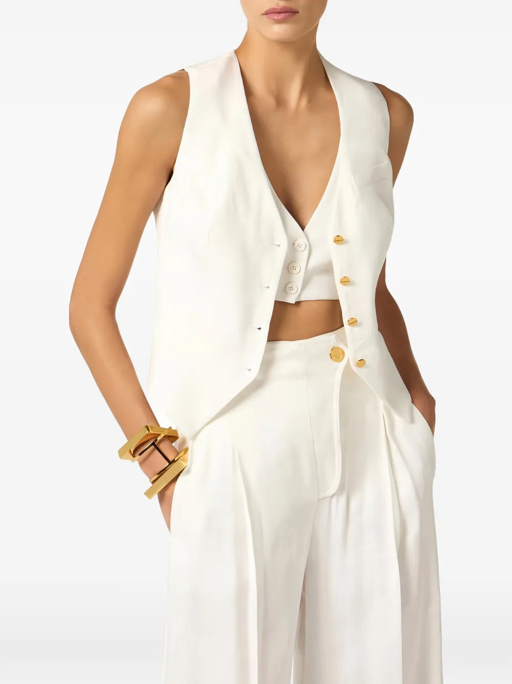 Asymmetrical Vest