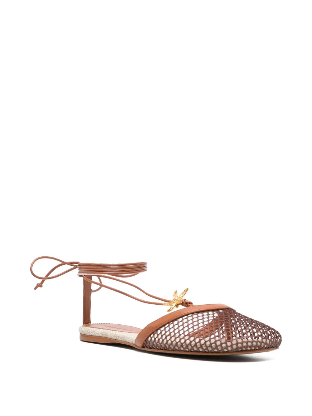 Starfish sandals with lacing
