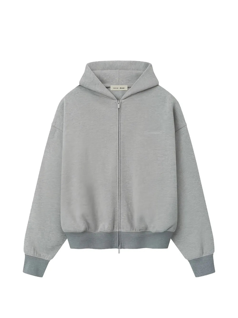 Kapuzenjacke mit Reißverschluss