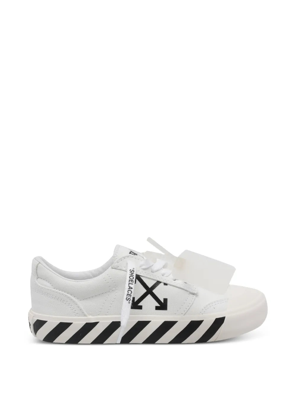 Vulcanized sneakers with logo print
