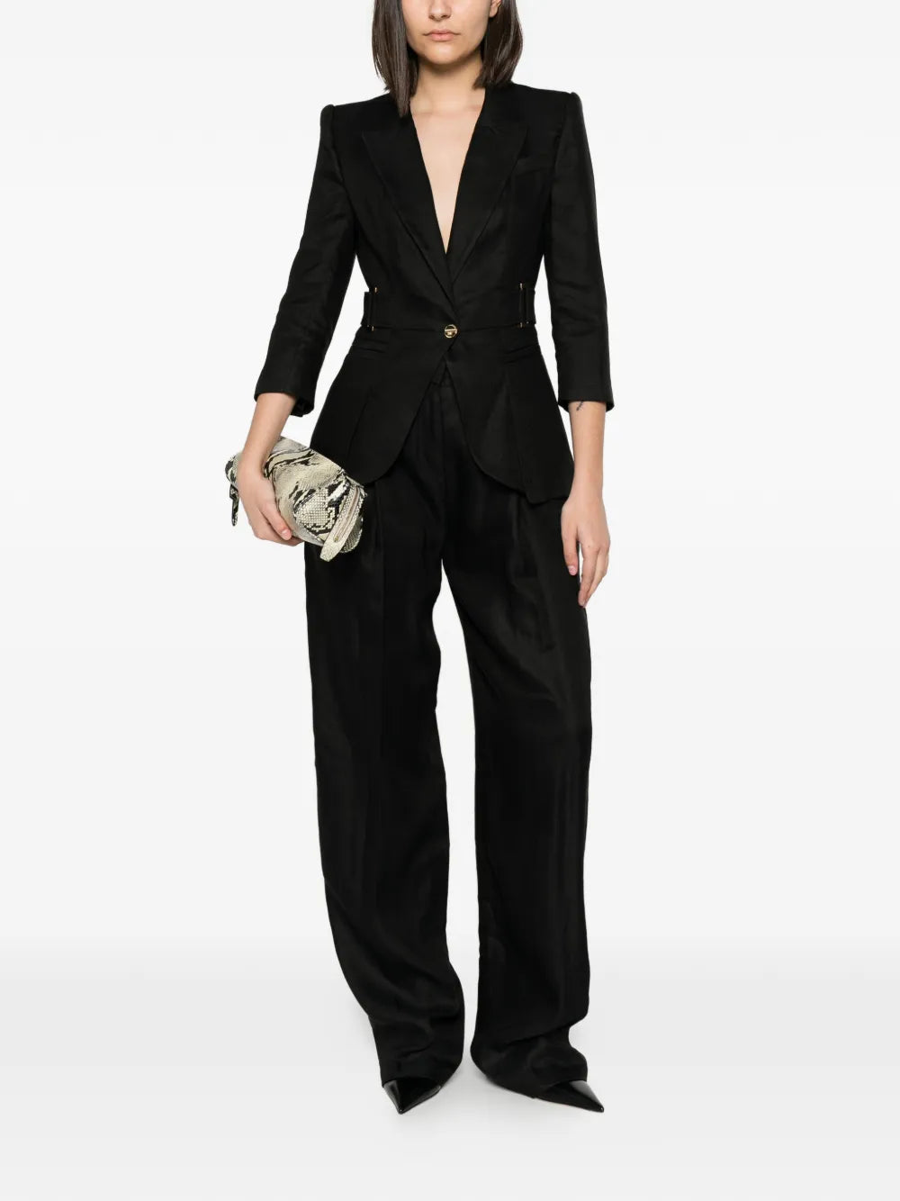 Pleated Pants