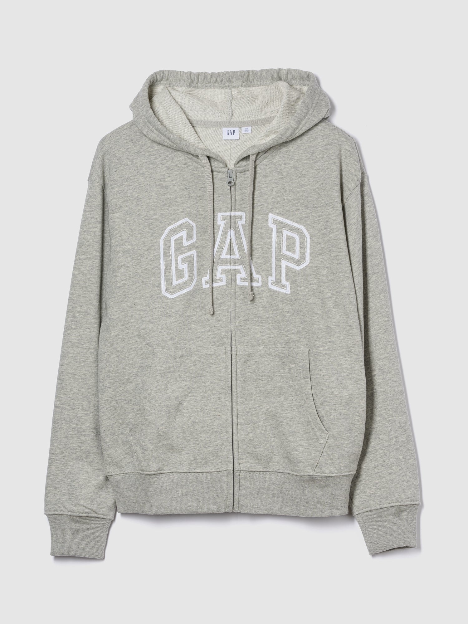 Kapuzensweatjacke mit Logo