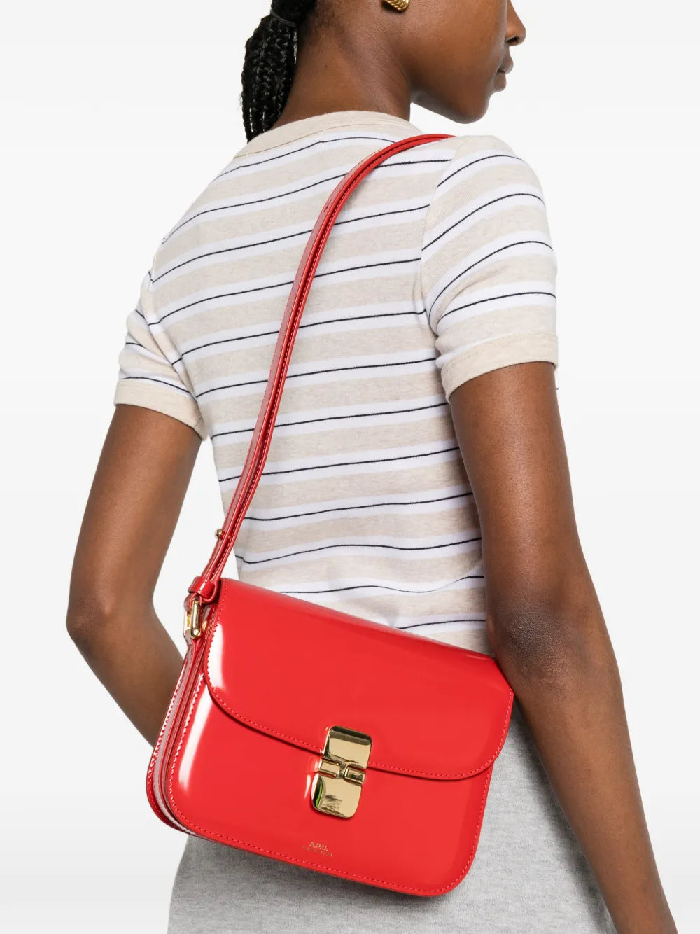 GRACE small leather shoulder bag