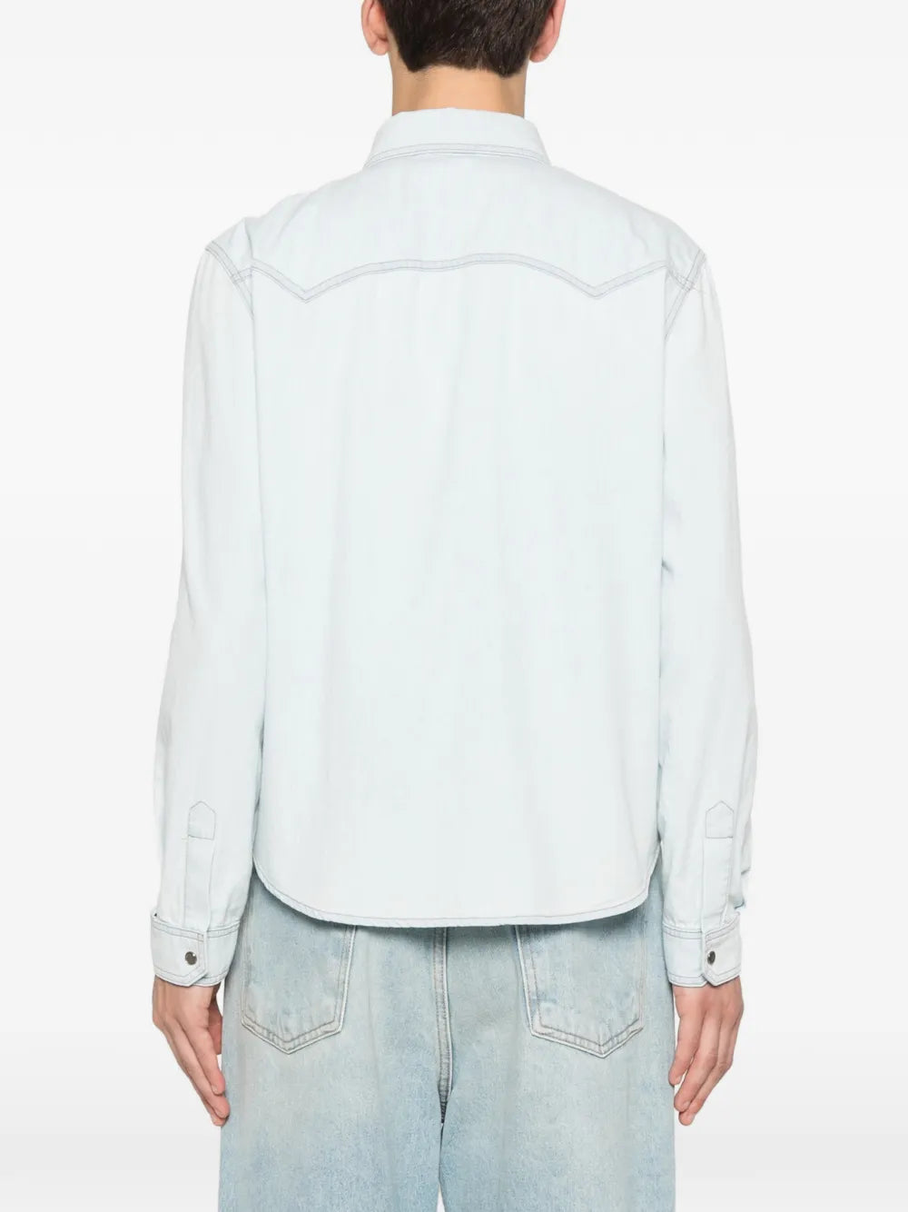 Denim Shirt in Western Style