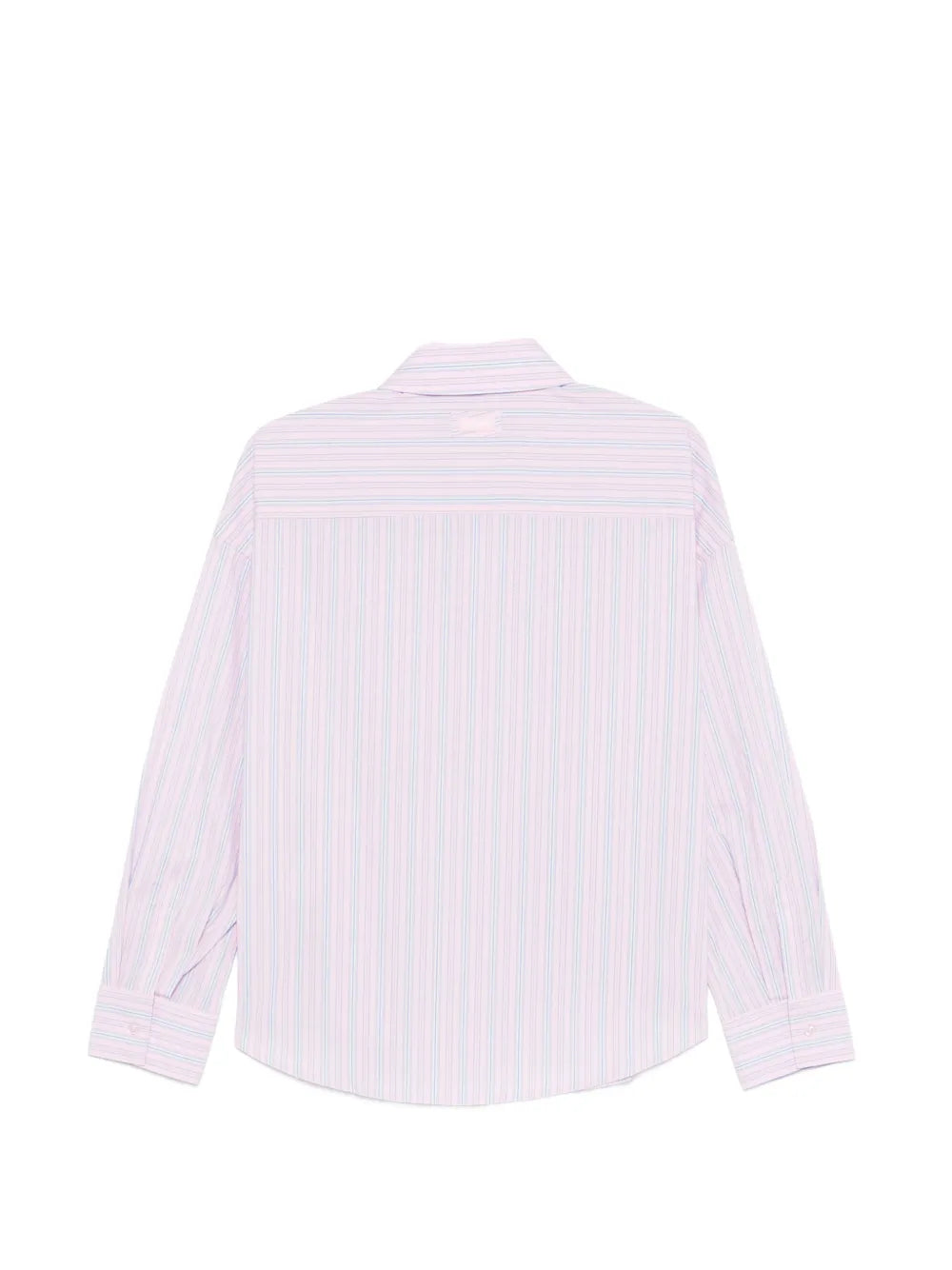 Tavi-Shirt mit vertikalen Streifen und Logo-Patch