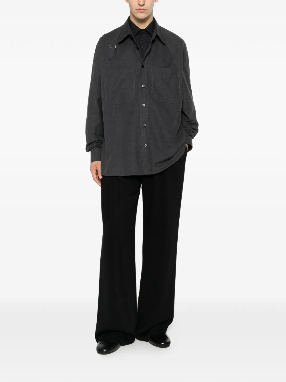 Shirt mit Riemendetail