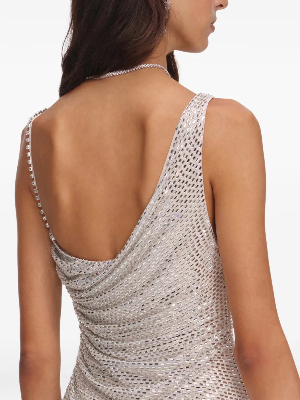 Minikleid mit Strass
