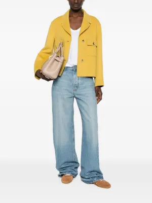Jacke mit Knopfleiste und Brusttaschen