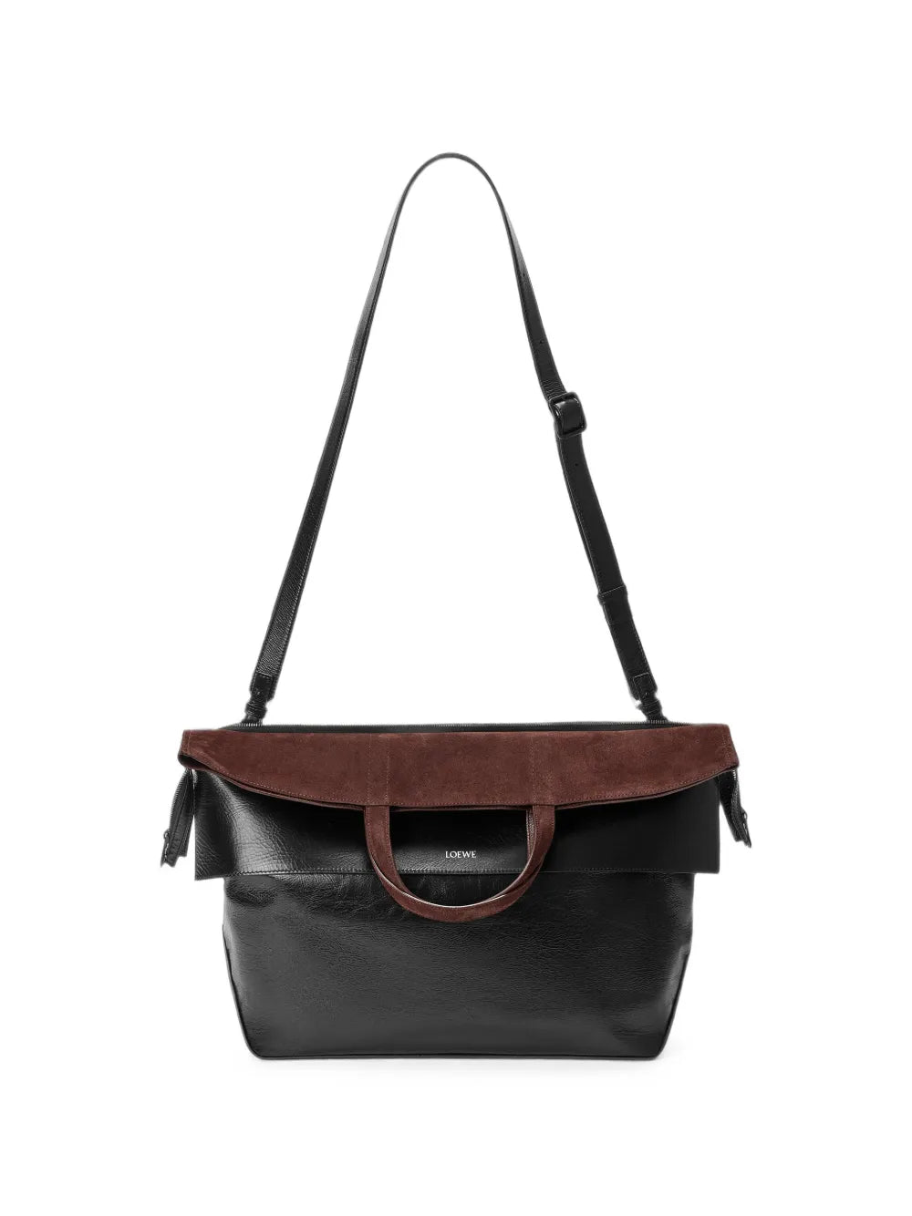 Große Switch Tote Bag aus Wildleder