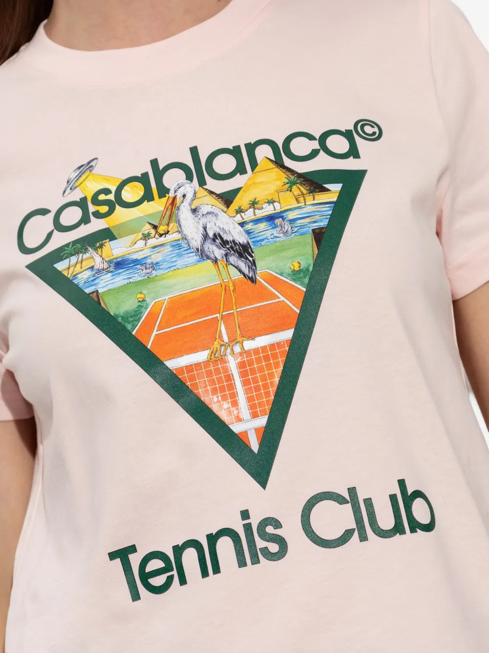 T-Shirt mit Tennisclub-Aufdruck