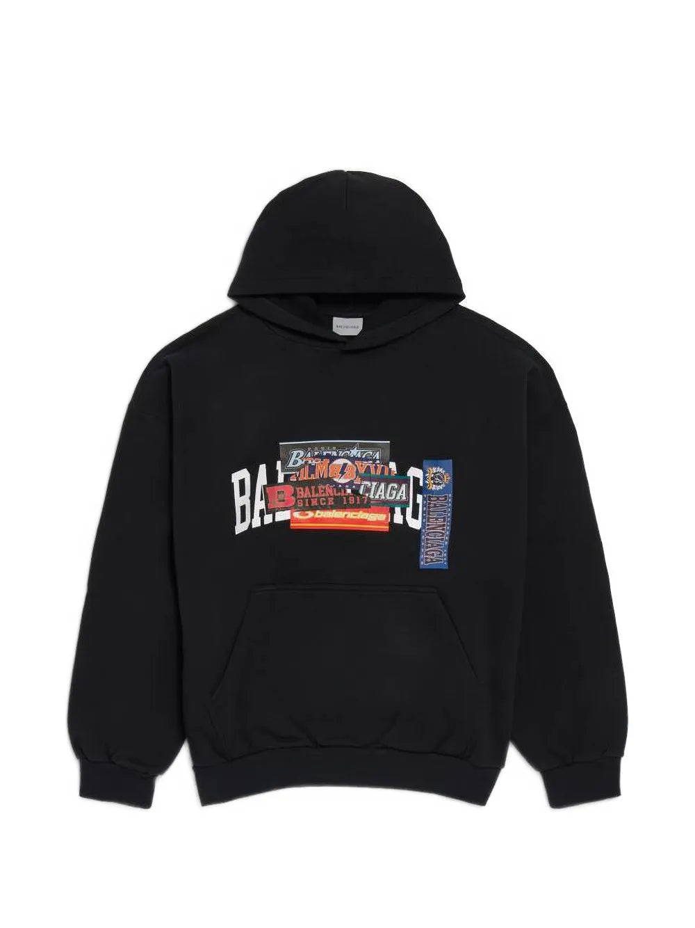 Hoodie mit Logo-Print