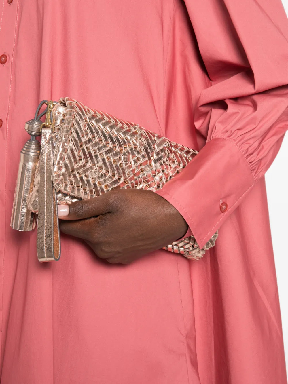 Neeson Tassel Clutch