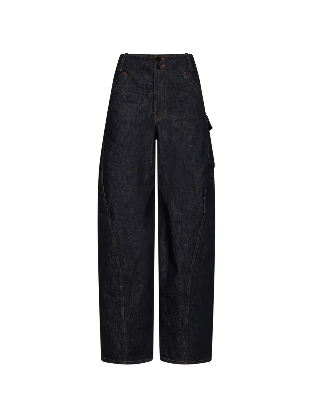Cargo-Jeans mit geradem Bein