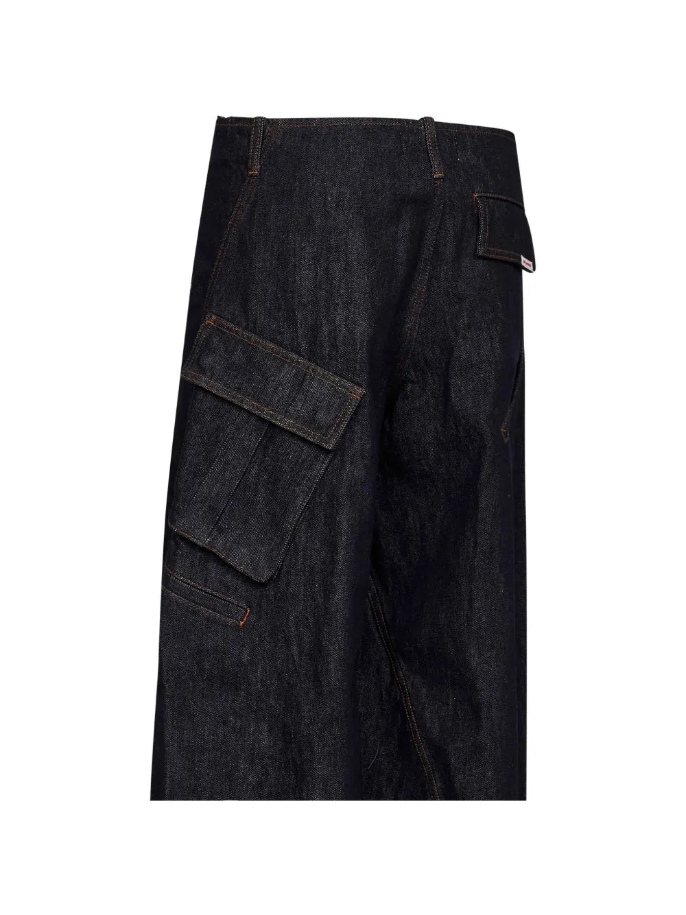 Cargo-Jeans mit geradem Bein