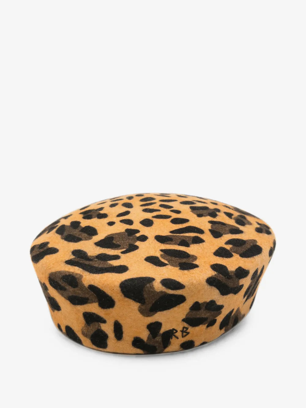 Baskenmütze mit Leopardenprint