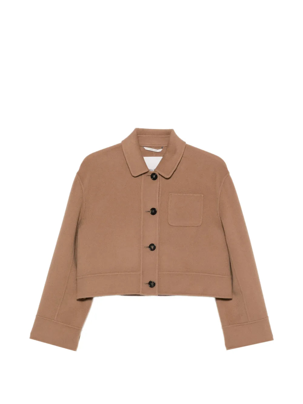 Geknöpfte Cropped-Jacke