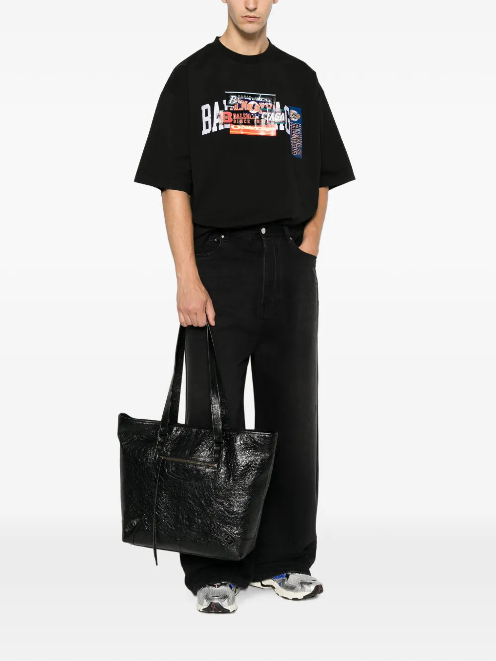 T-Shirt im Oversized-Look