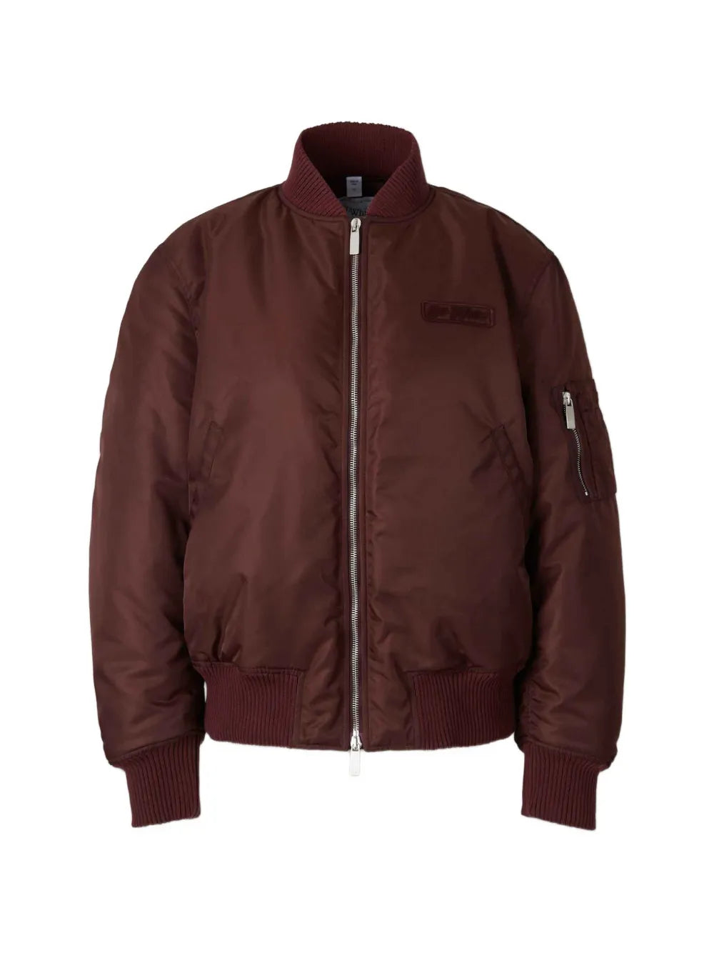 Bomberjacke mit Logo-Patch