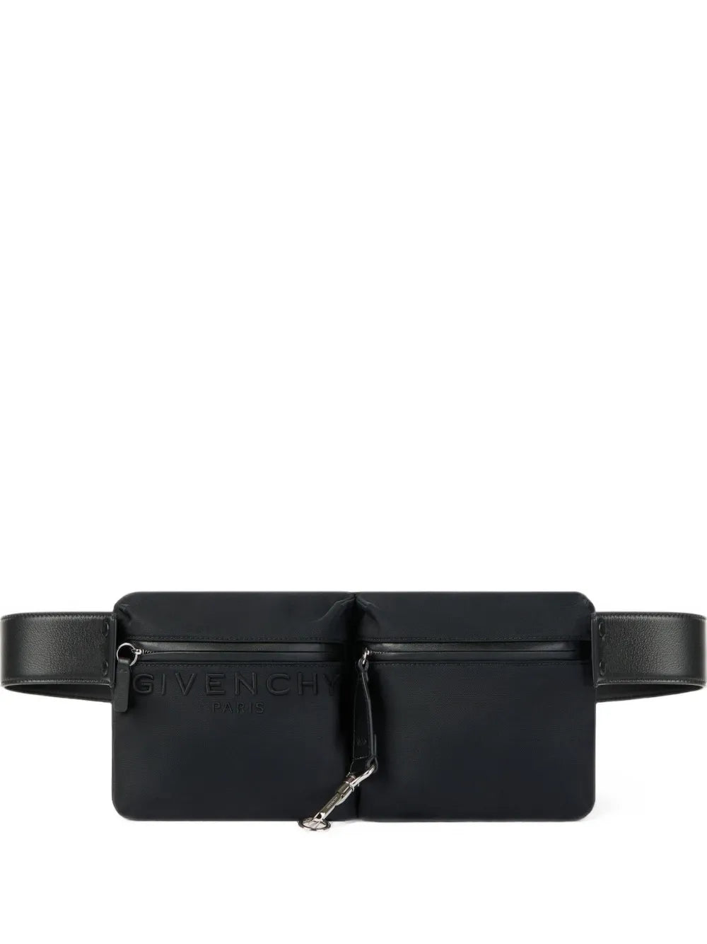 Gürteltasche mit Schnallenverschluss und Logo-Prägung