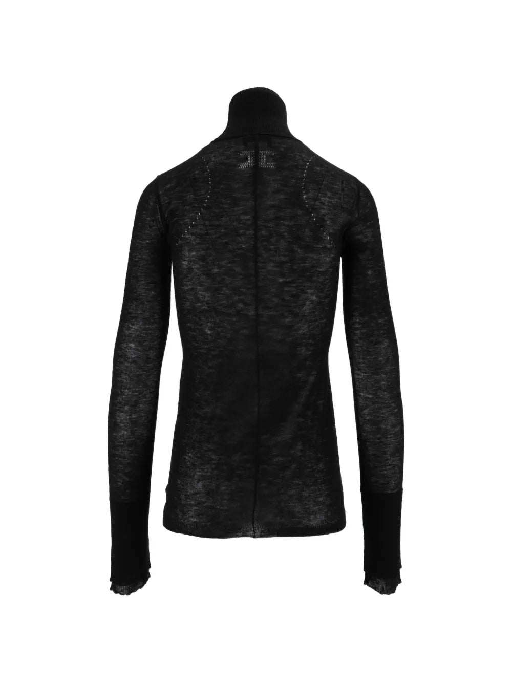 Rollkragenpullover aus Wolle