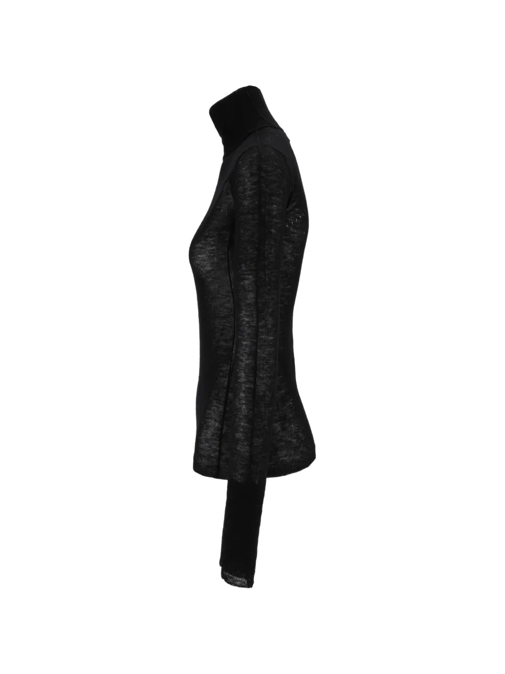 Rollkragenpullover aus Wolle