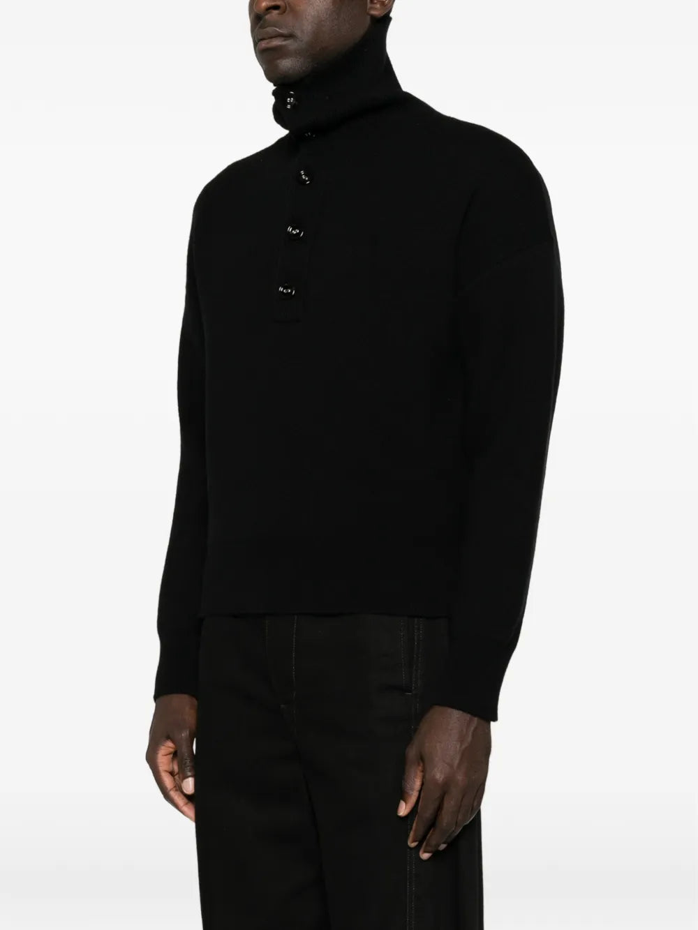 Pullover mit Knopfleiste