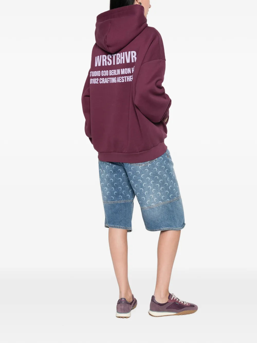 Hoodie mit Logo-Print