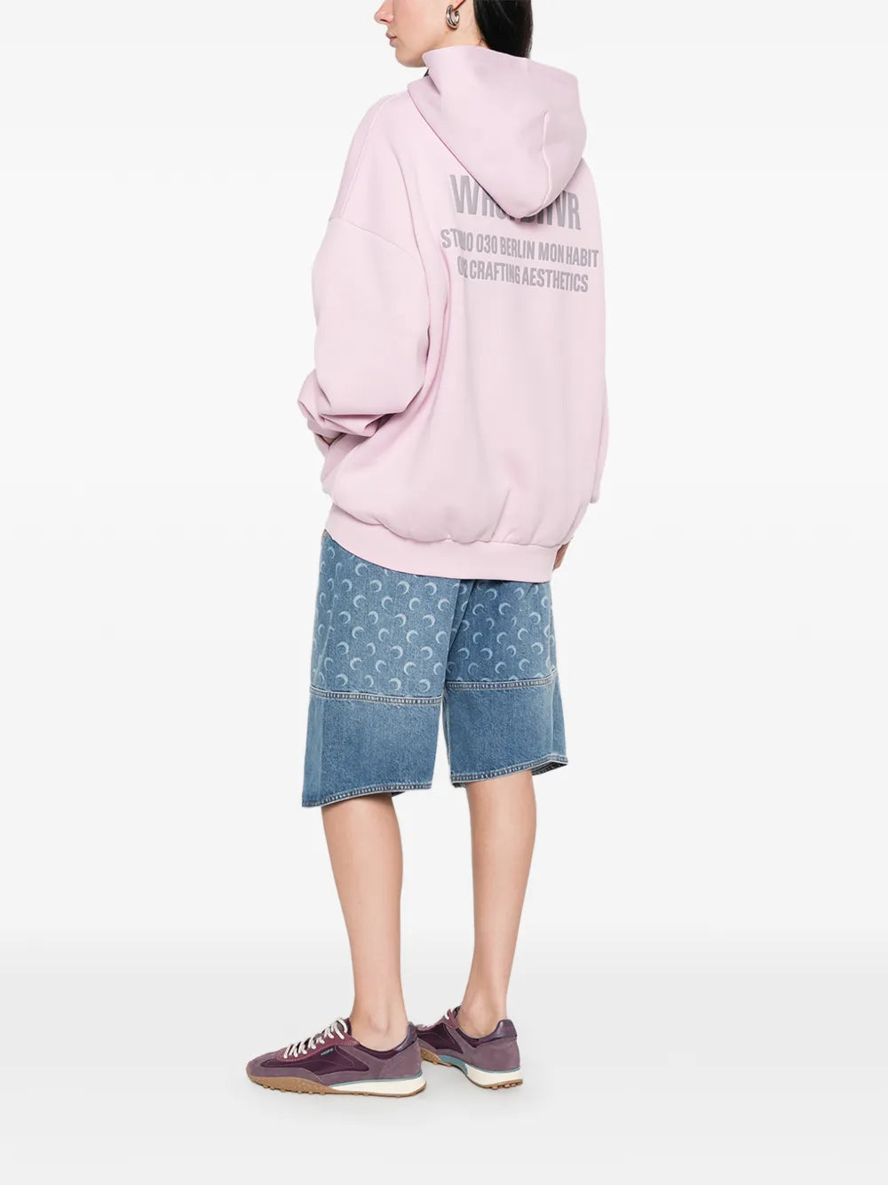Hoodie mit Logo-Print