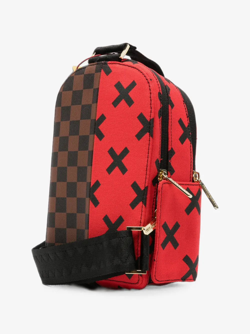 Divide & Conquer Rucksack mit Karomuster