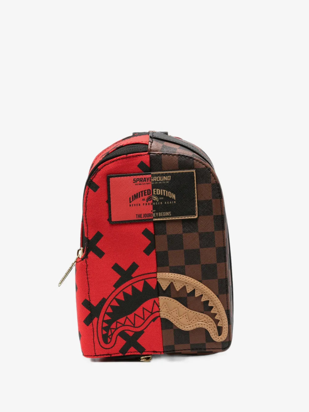 Divide & Conquer Rucksack mit Karomuster