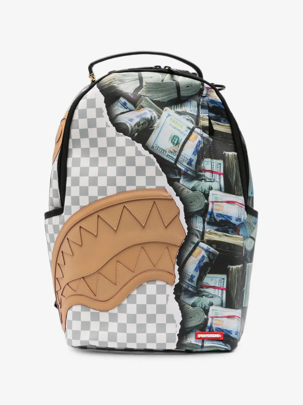 Hidden Fortune Rucksack mit Geldschein-Print