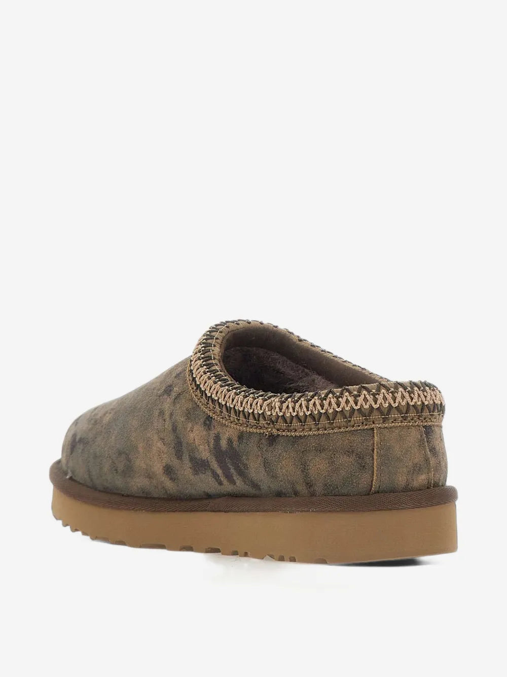 Tasman Damen Mules mit Leopardenprint