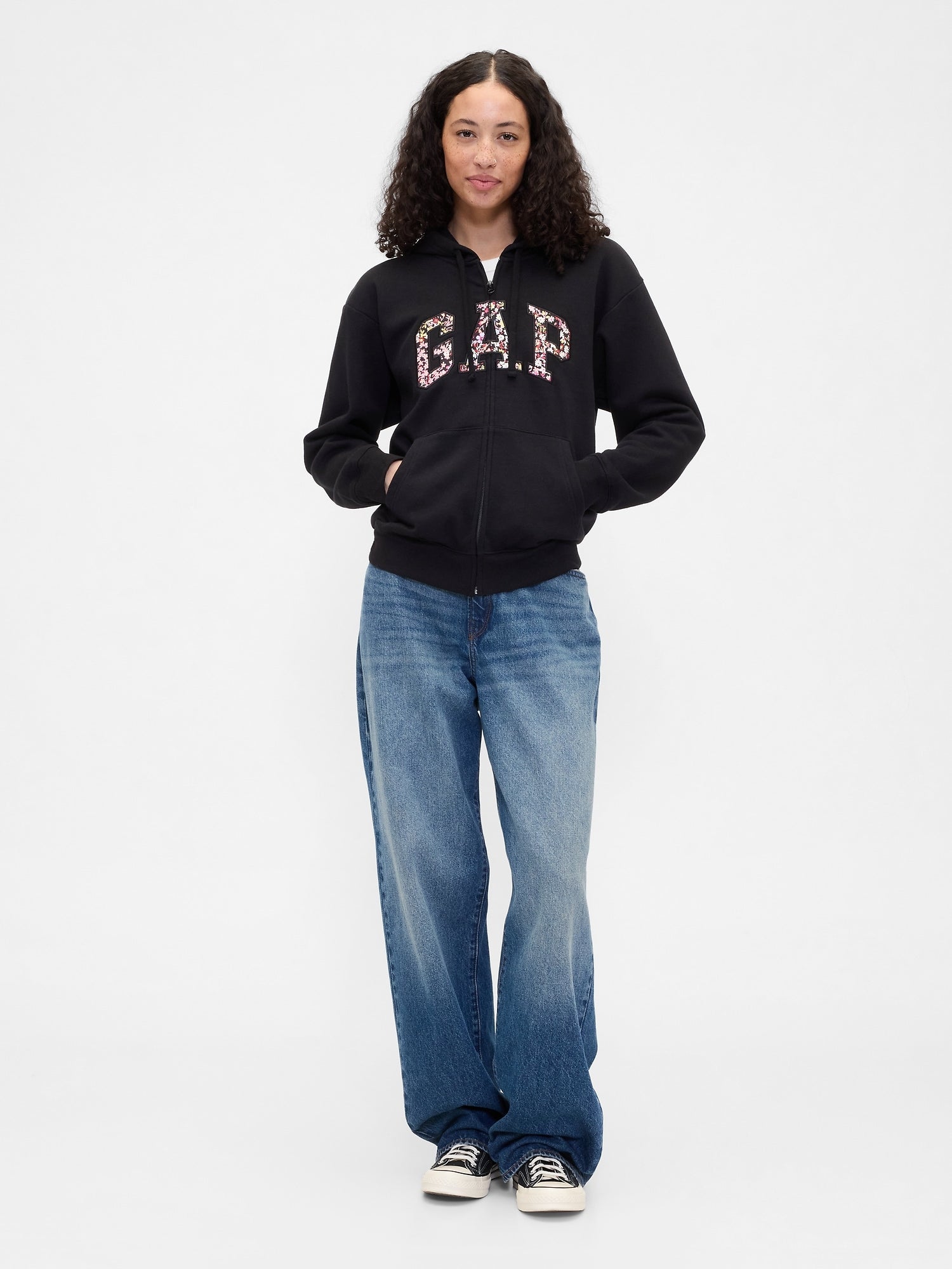 Damen-Kapuzenjacke mit GAP Logo