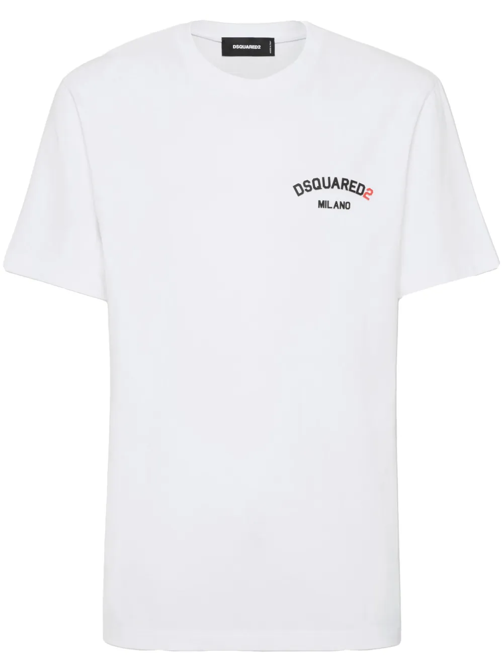 T-shirt with logo embroidery