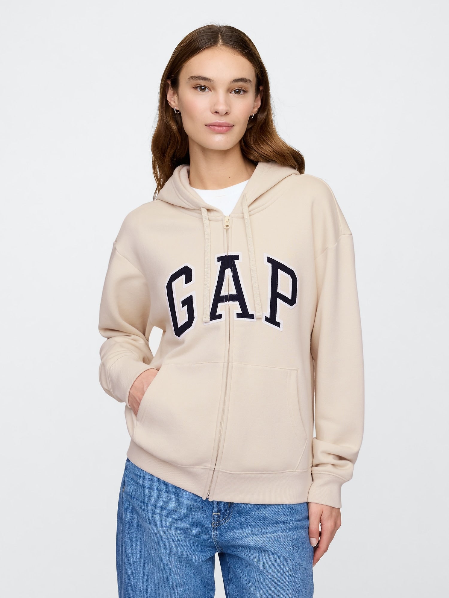 Damen-Kapuzenjacke mit GAP Logo