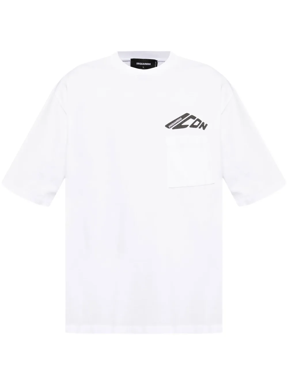 Icon T-shirt with round neckline