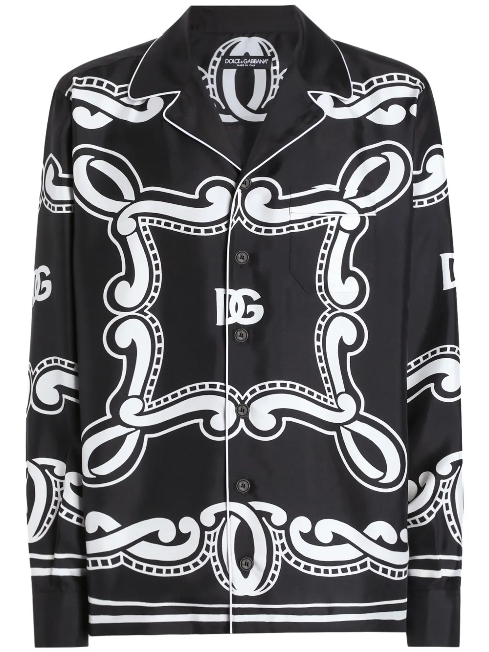 Hemd mit Bandana-Print